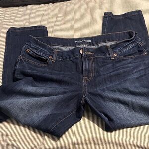 Maurices Women's Deep Indigo Skinny Jeans Sz 14